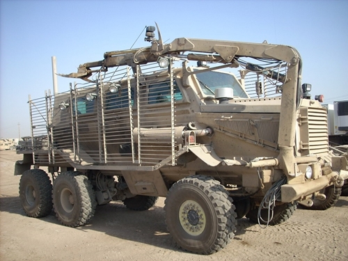 Xe bọc thép chống mìn Buffalo MRAP của Mỹ